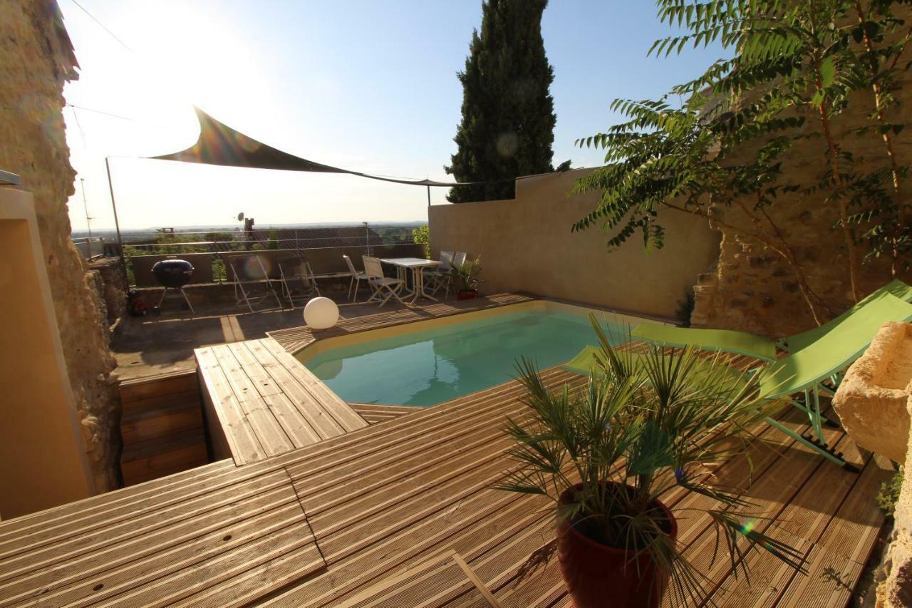 Villa The Panoramic House Lagnes Exterior foto